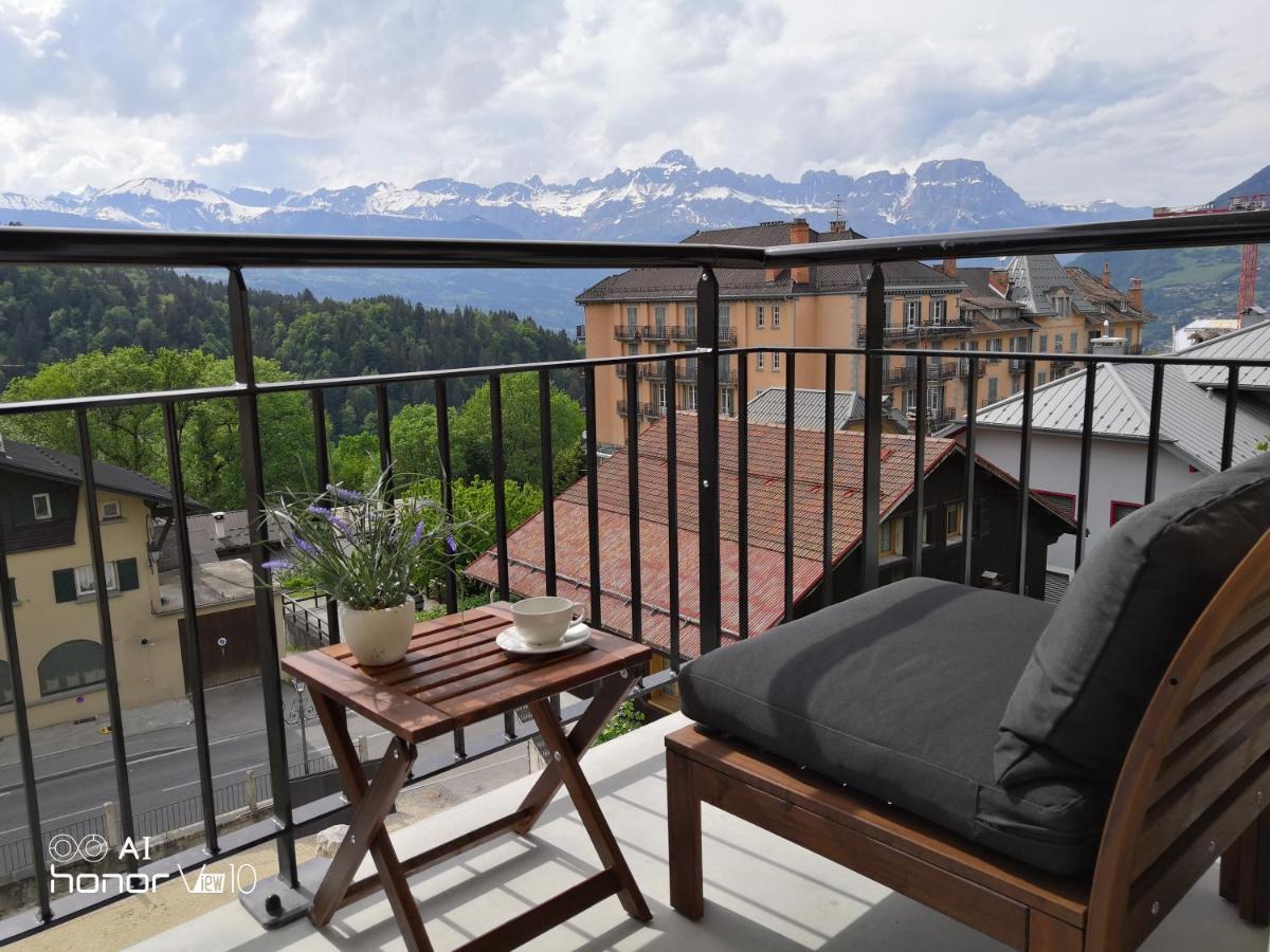 شقة Le Balcon Des Aravis سا جيرفي لي با المظهر الخارجي الصورة